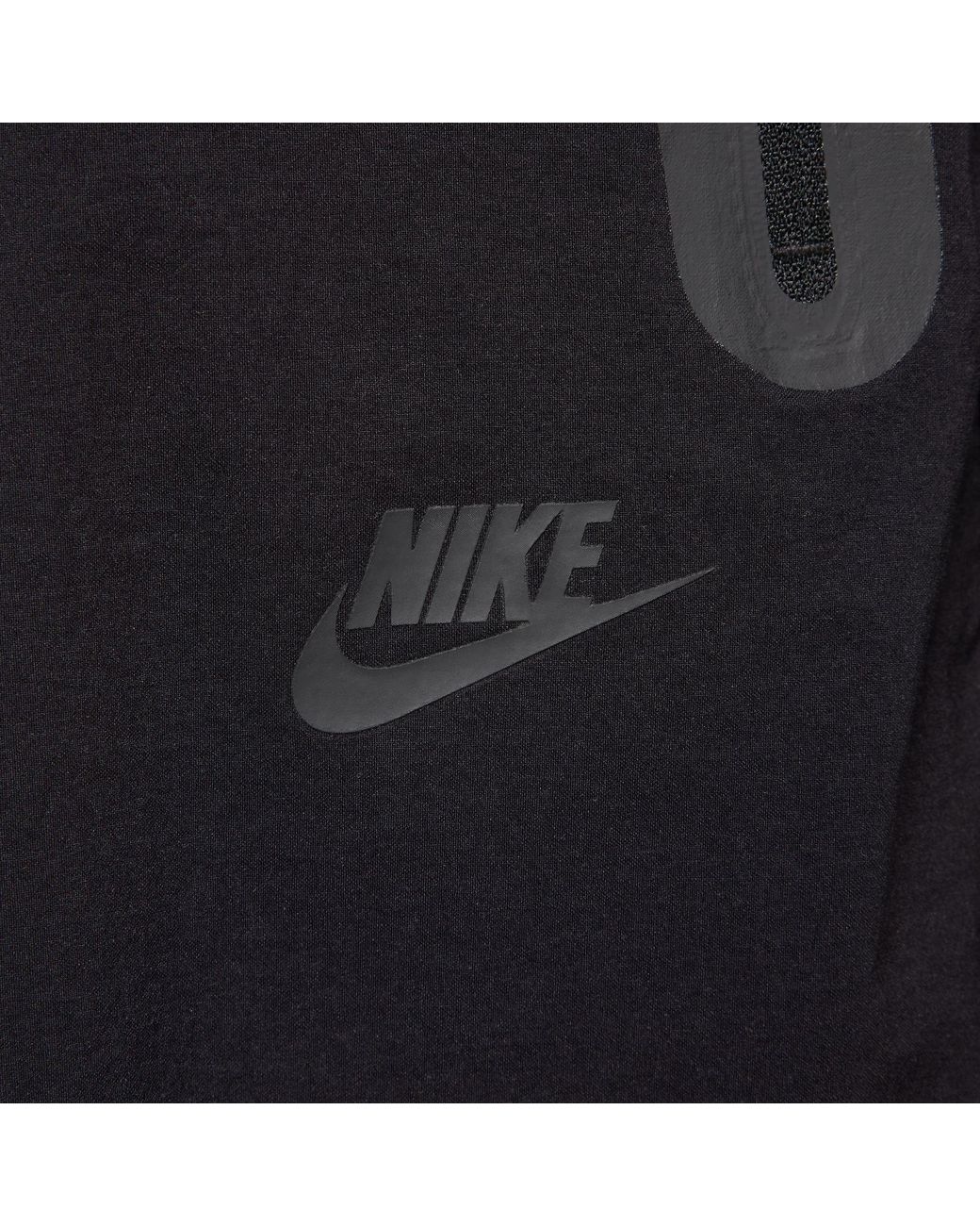 Nike Black Tech Woven Oversized Trousers for men