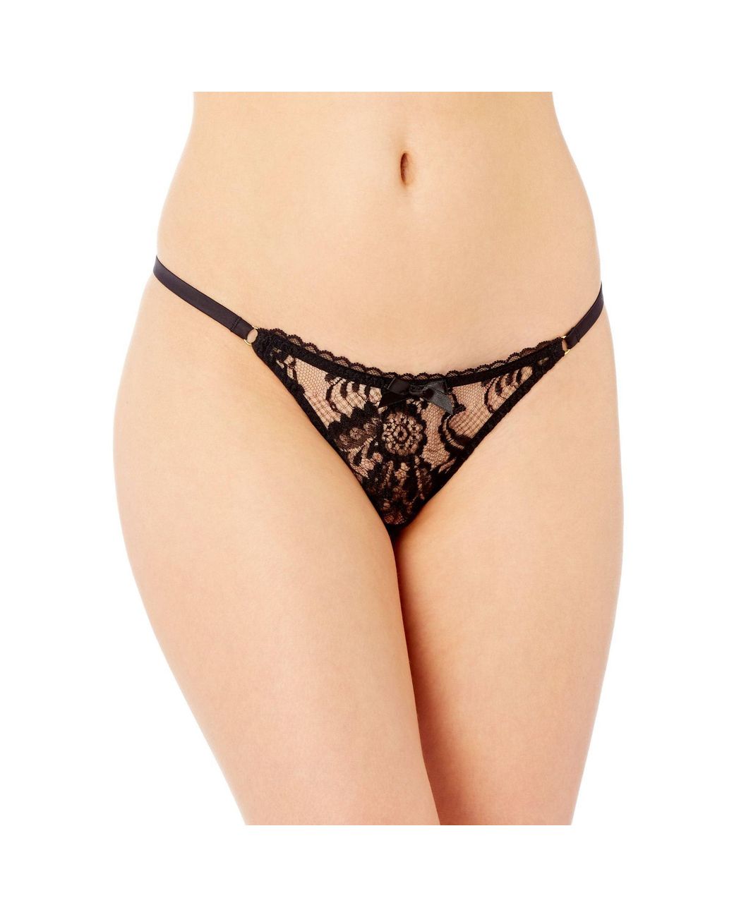 Agent Provocateur Black Kendall Thong Brief