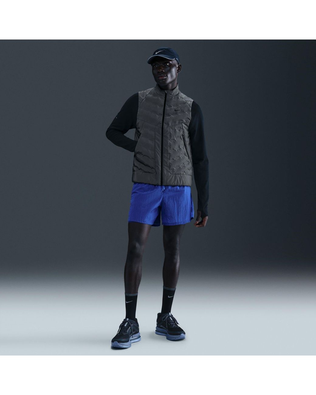 Nike Gray Reflect Vest for men