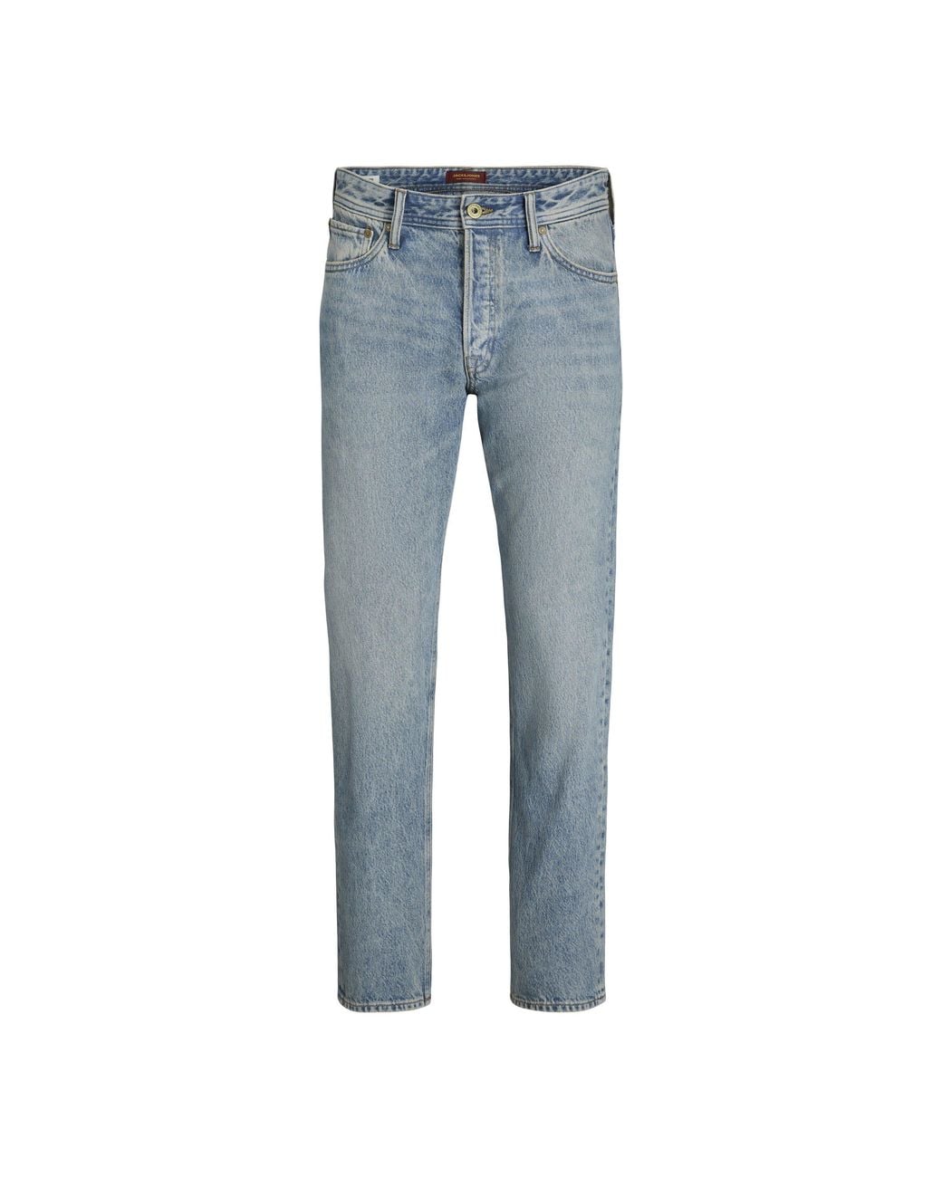 Jack & Jones Blue Chris Jean Straight Leg Jeans for men