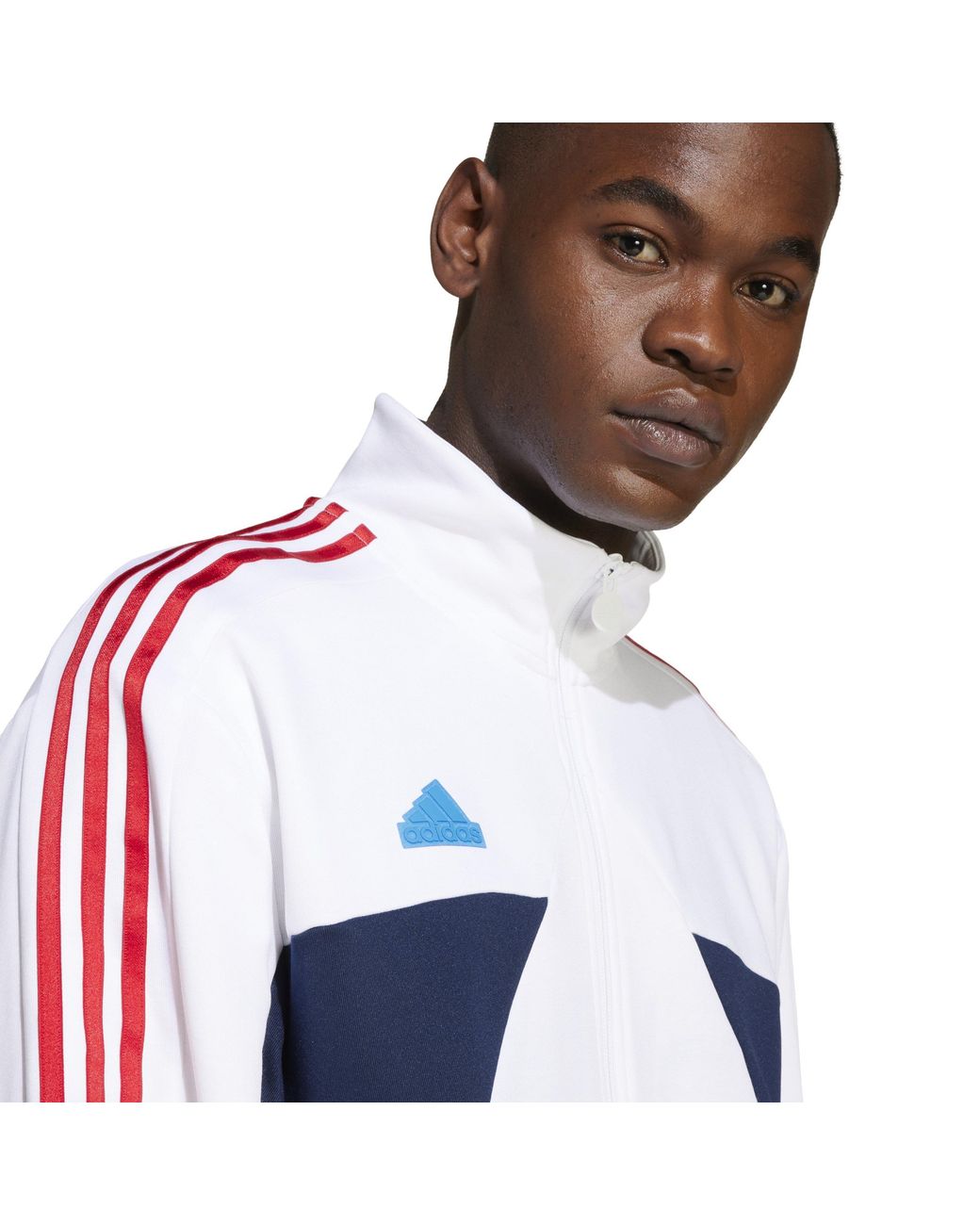 Adidas Blue Tiro Tracksuit Top for men