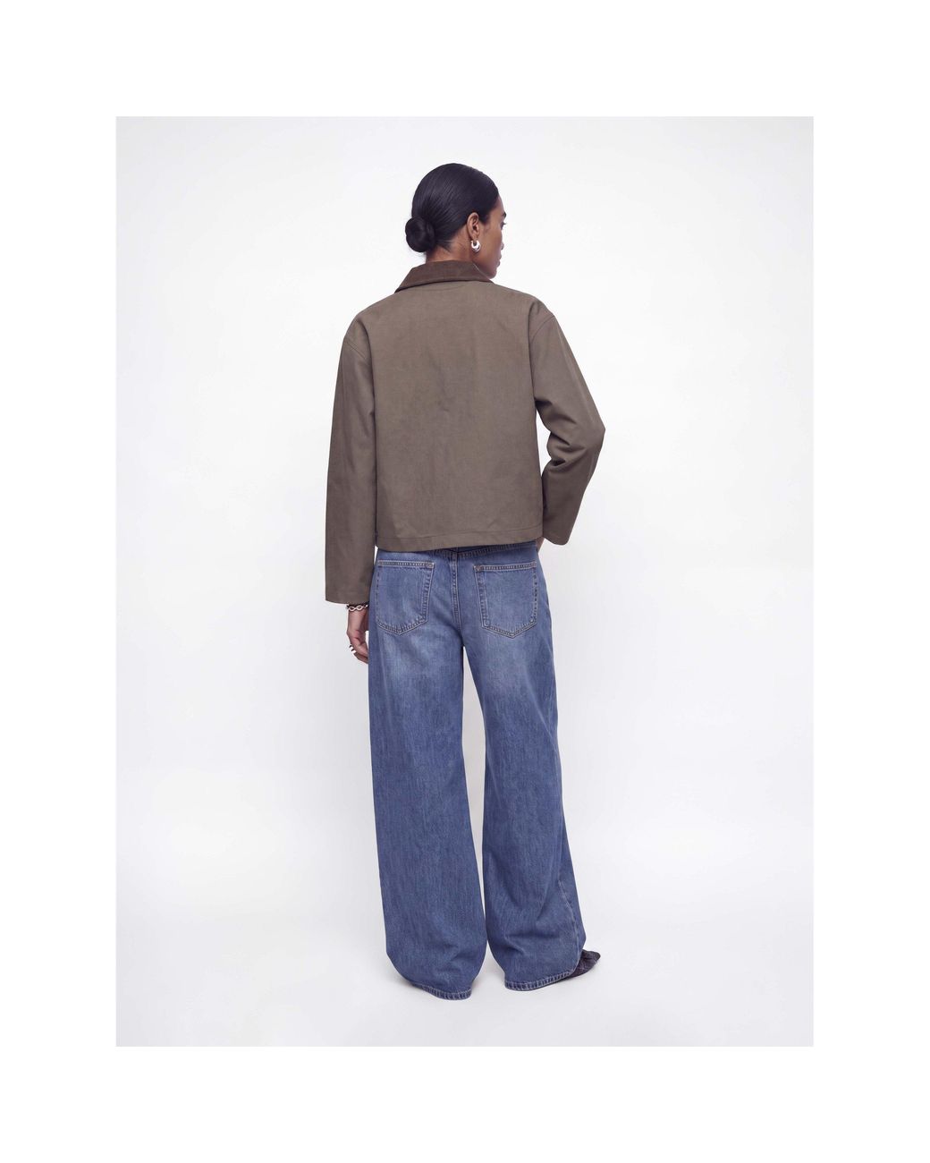 JJXX Green Wilma Worker Field Jacket