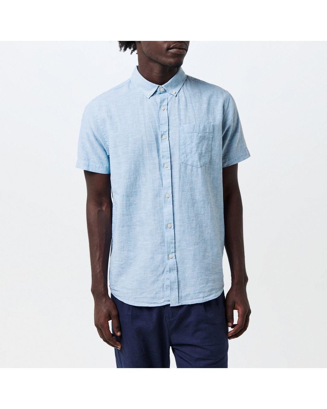 Threadbare Blue Dragon Short-Sleeve Bowling Shirt for men