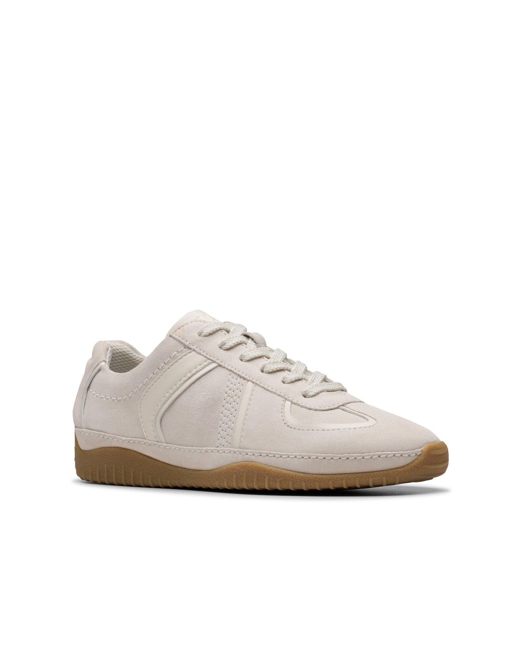 Clarks White Meridor Lo