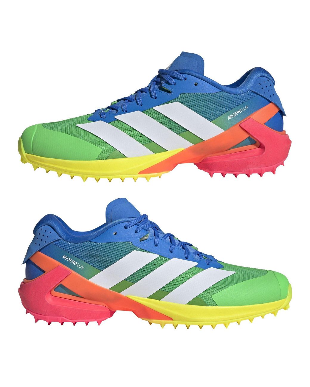 Adidas Blue Adizero Lux 3 Astro Hockey Shoes for men