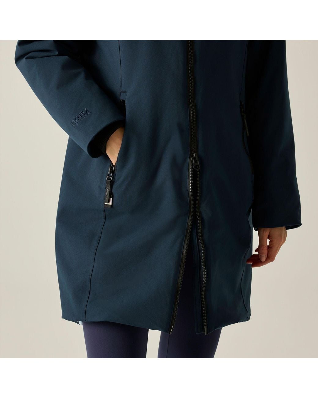 Regatta Blue Marron Waterproof Jacket