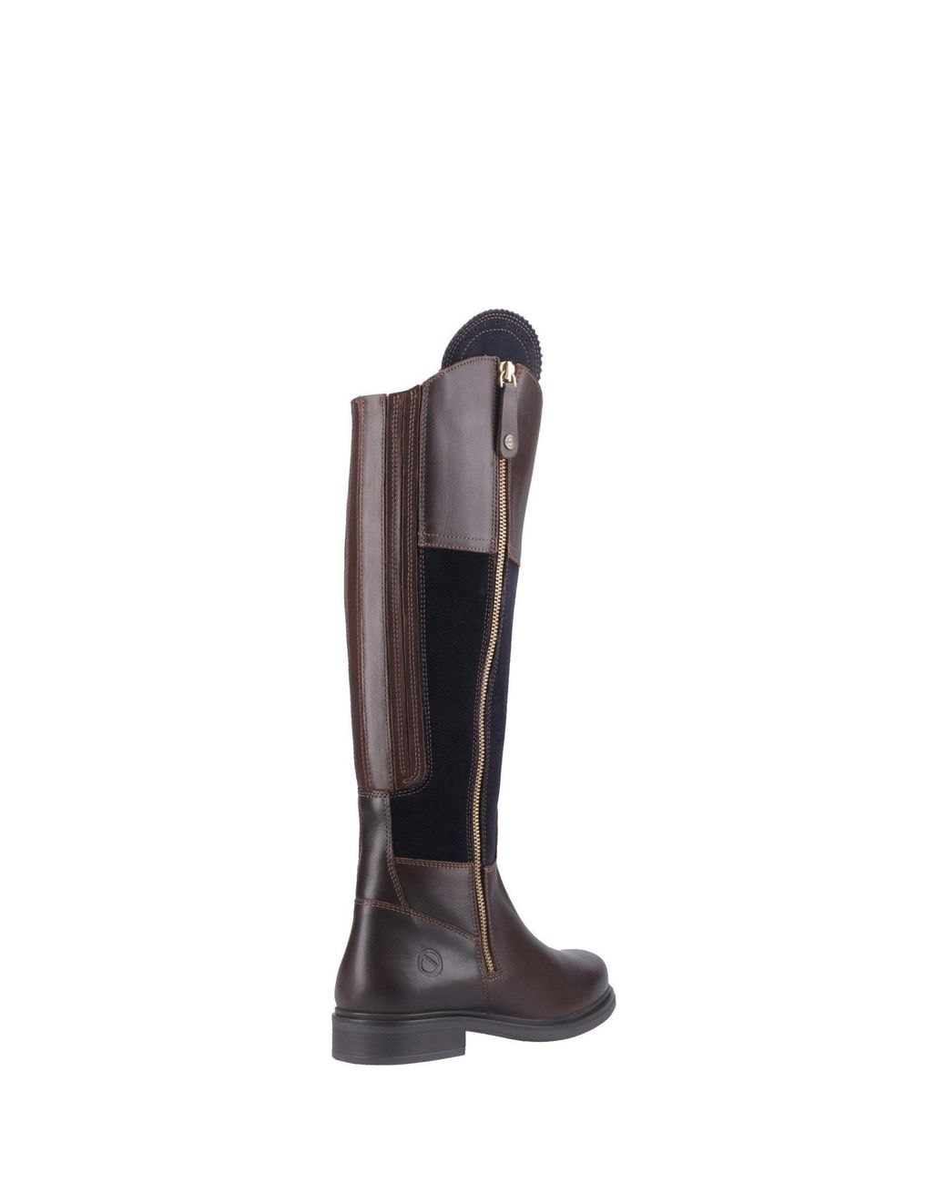 Cotswold Brown Buscot Knee High Boots