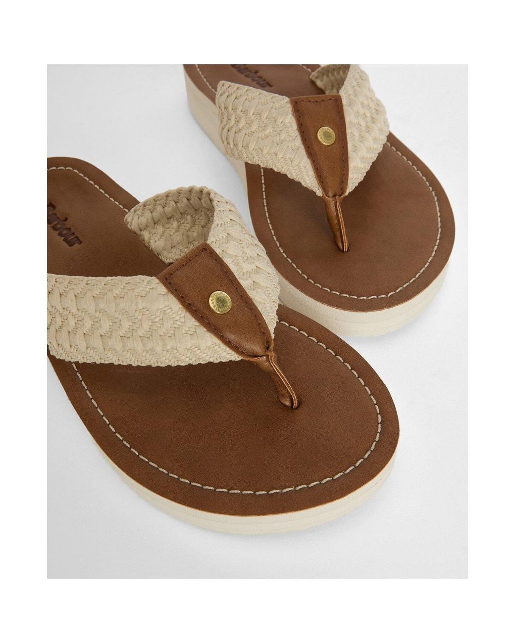 Barbour Natural Kelburn Sandals