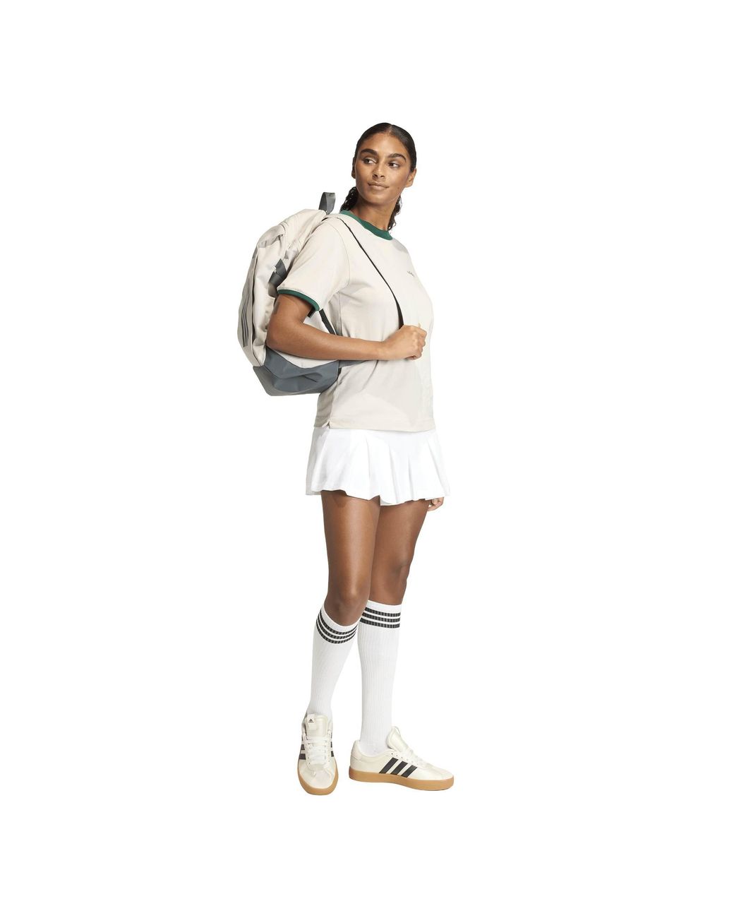 Adidas White Mini Tennis Skirt