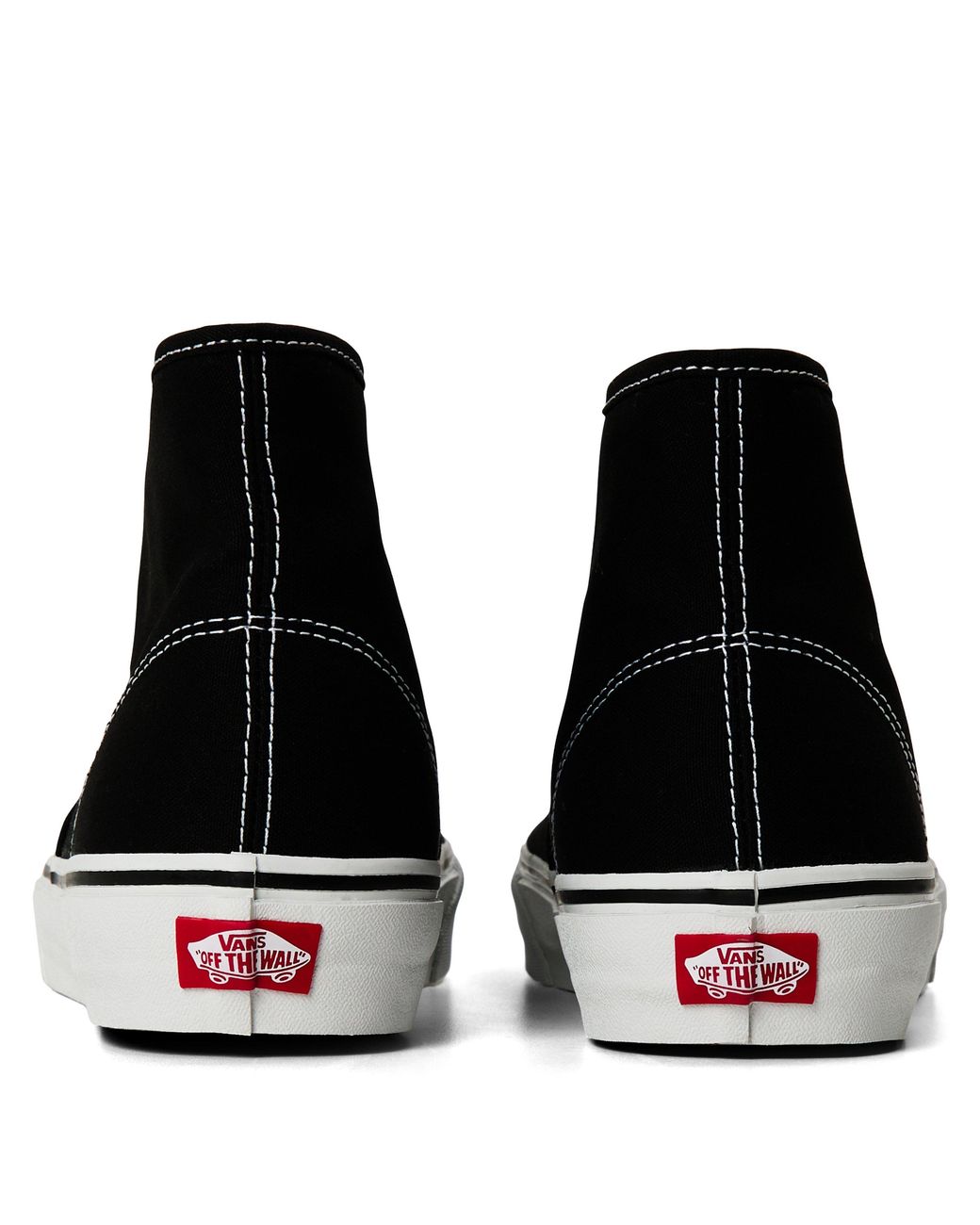Vans Black Authentic Hi Canvas High-Top Trainers for men