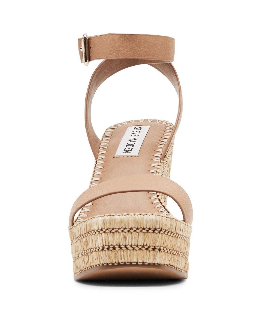 Steve Madden Natural Wedge Heel Sandals