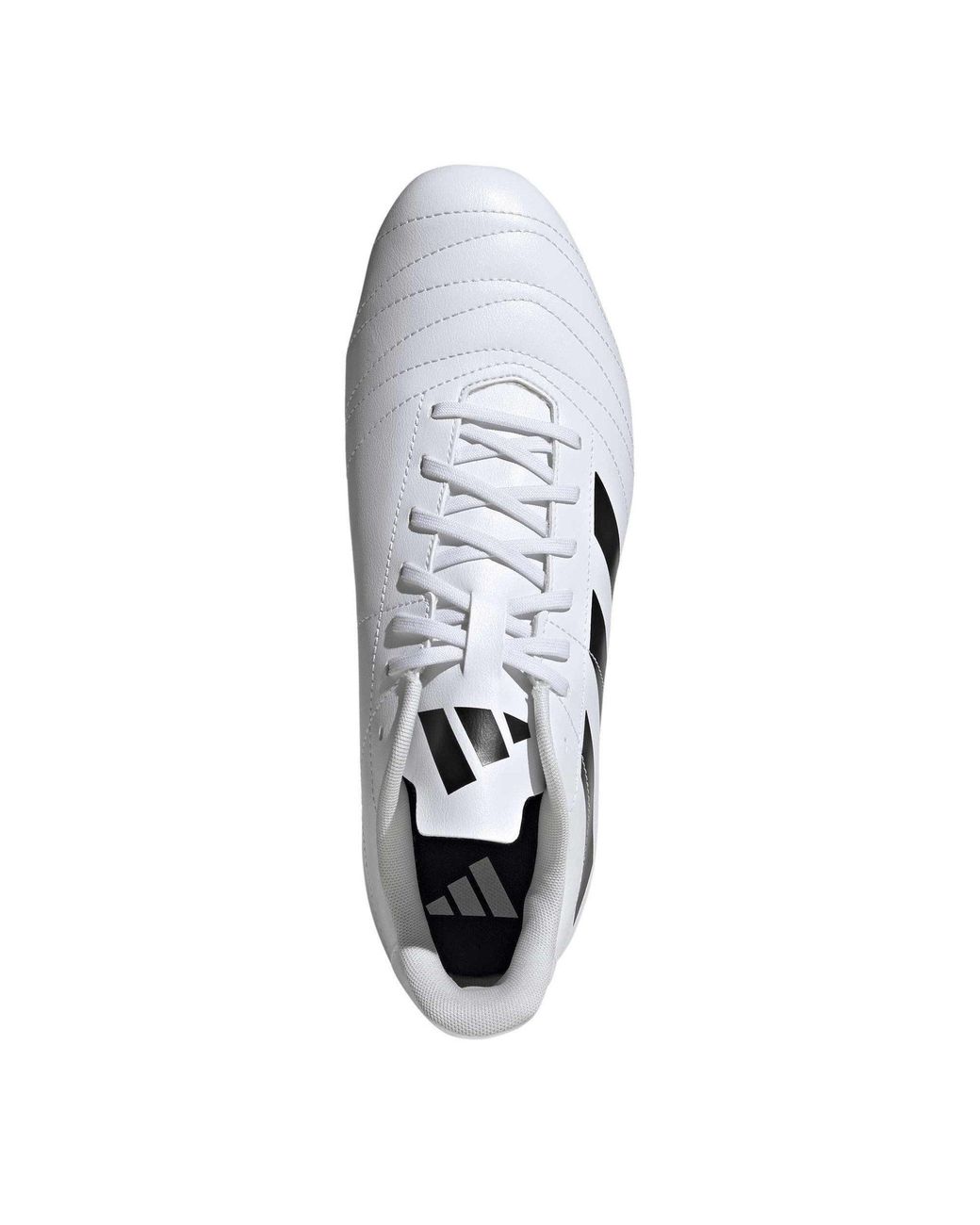 Adidas White Kakari Adults Soft Ground Rugby Boots for men