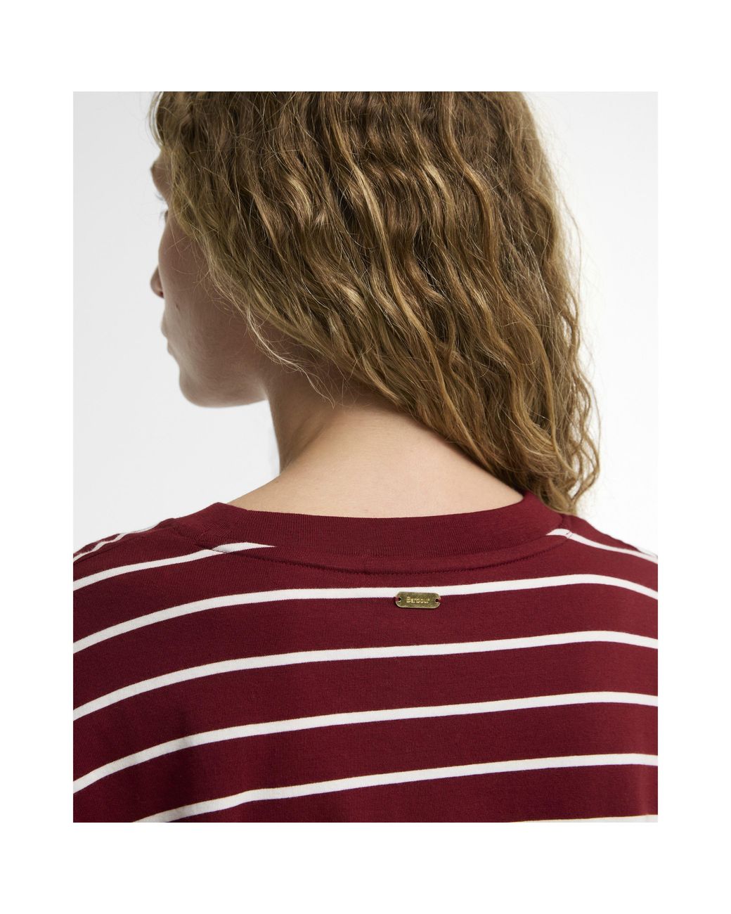 Barbour Red Ambleside Timeless Classics Cotton Long-Sleeve T-Shirt