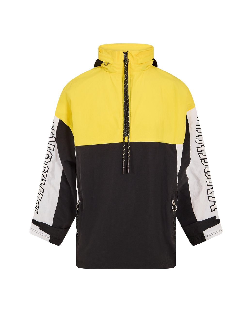 Diadora Yellow Anorak Ema Performance Training Jacket for men