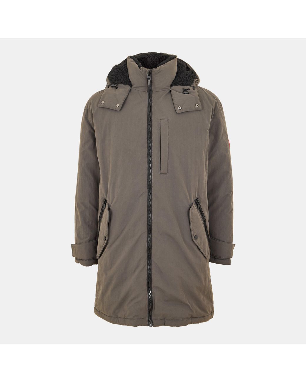 HUGO Brown Medium Puffer Jacket for men