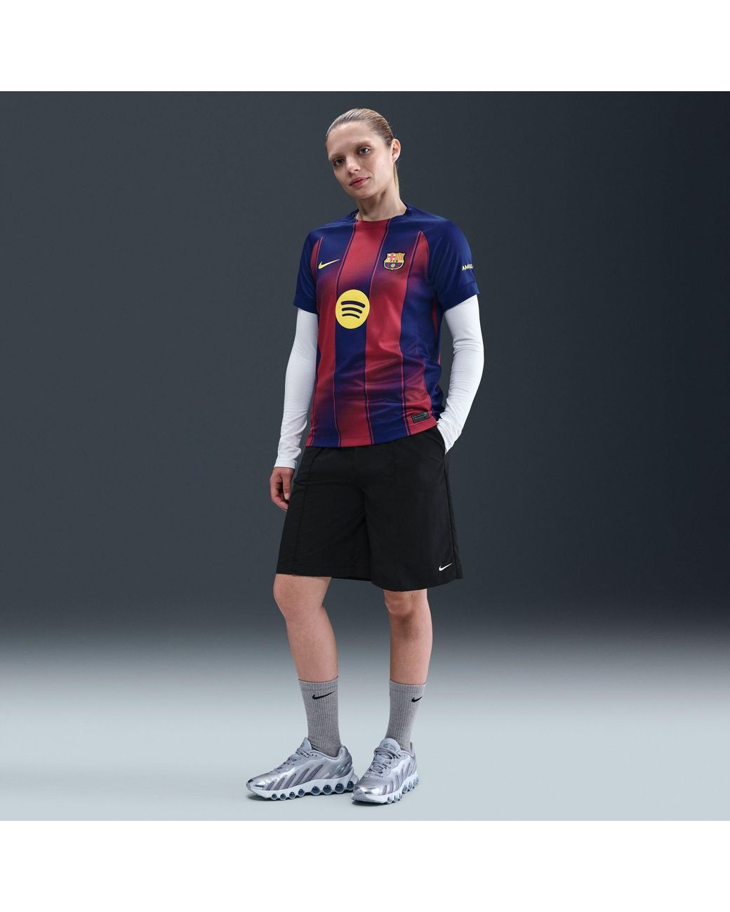 Nike Blue Fcb Wnk Df Stad