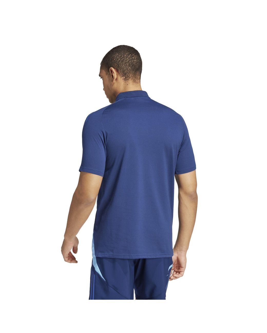 Adidas Blue Tiro24 C Performance Polo Shirt for men