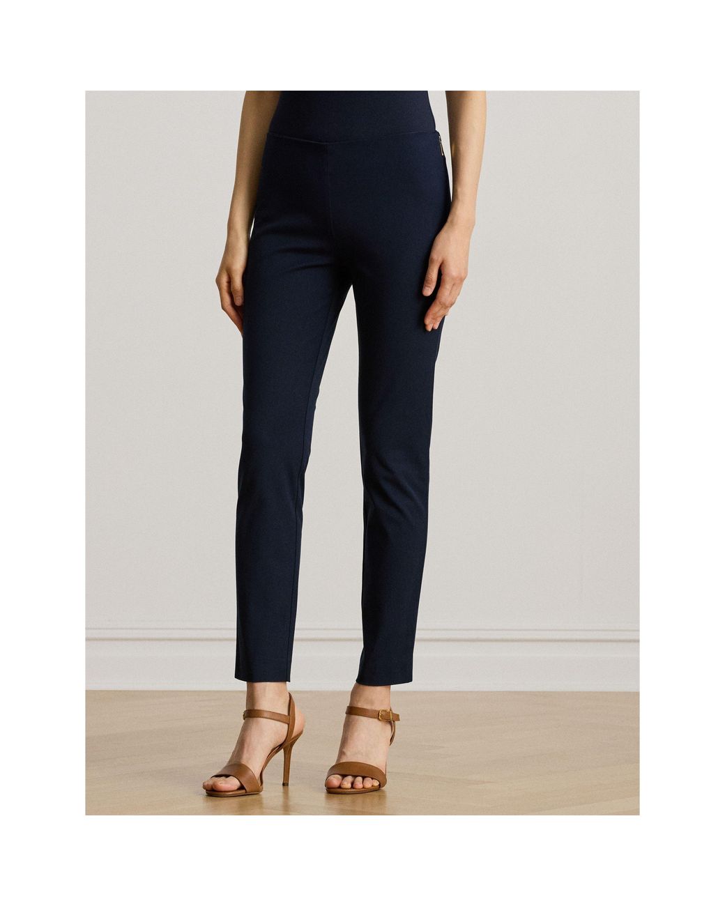 Ralph Lauren Blue Keslina Skinny Trousers