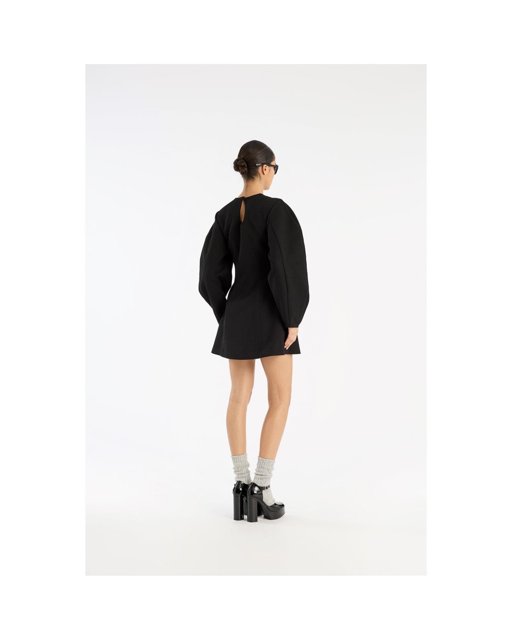 ROTATE BIRGER CHRISTENSEN Black Lelia Mini Dress