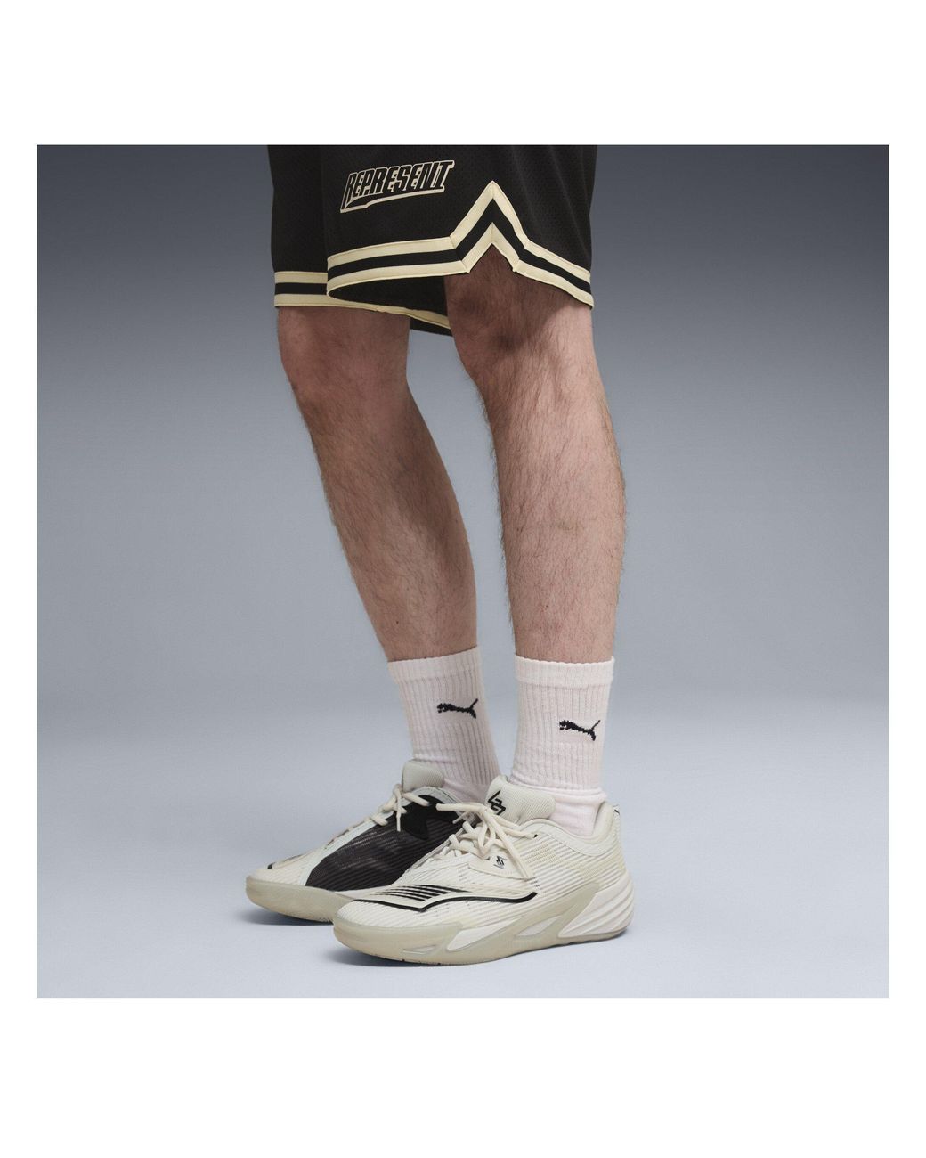 PUMA X REPRESENT White Nitro Runners for men