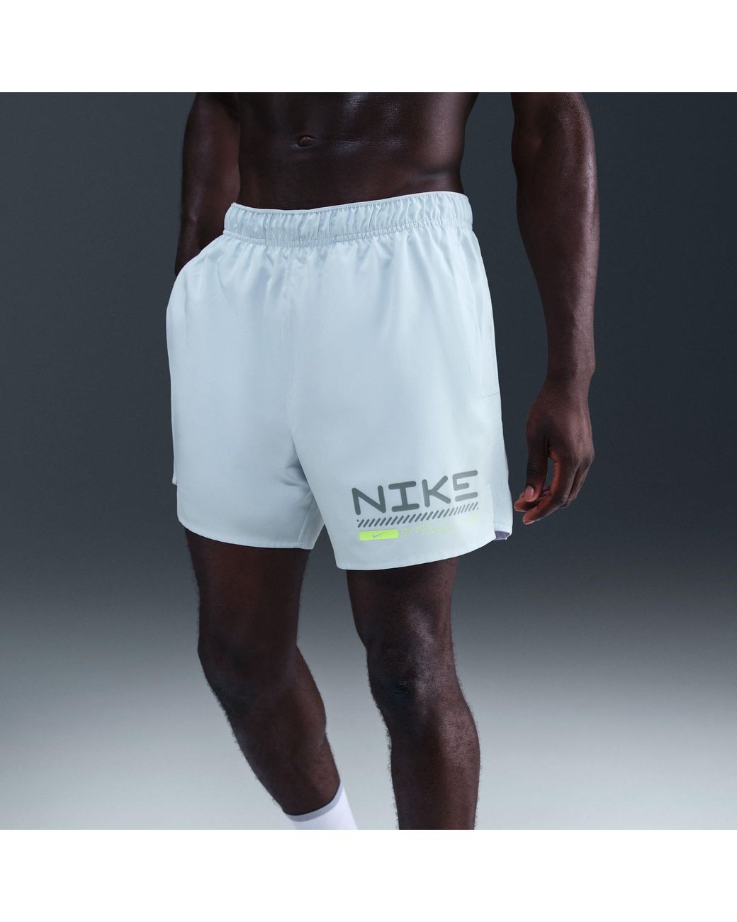 Nike Blue Challenger Running Shorts for men