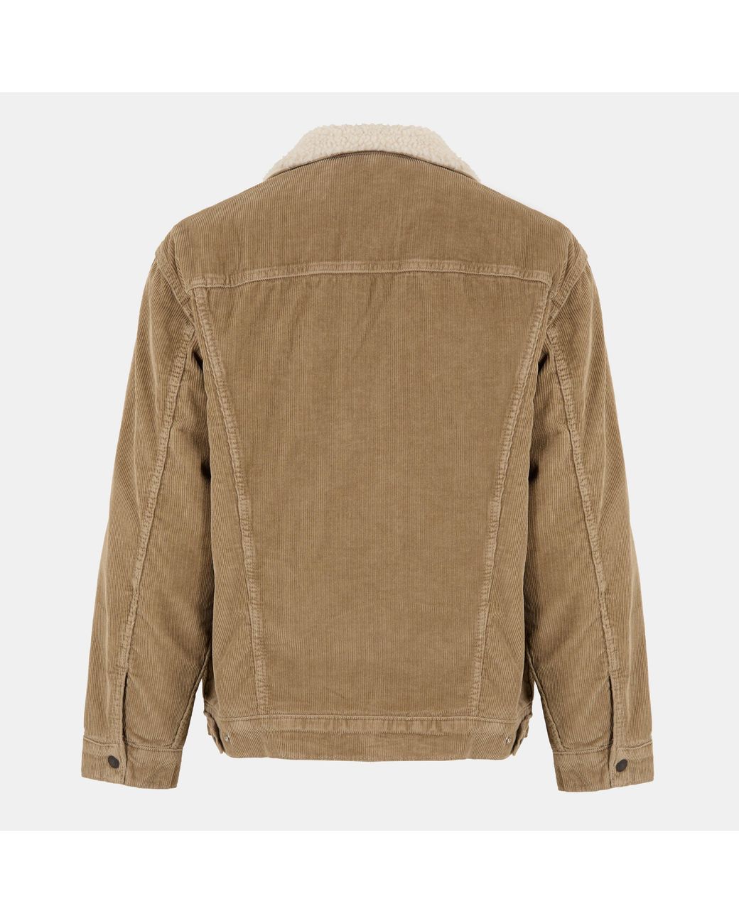 Levi's Green Levi's Denim Sherpa Relaxed Fit Jacket for men