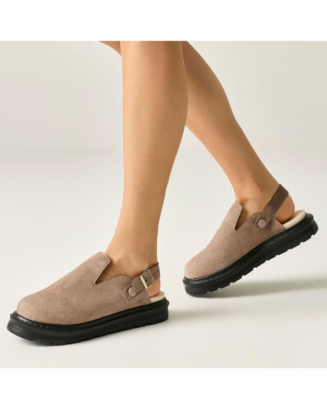 Regatta Gray Pearl Heeled Platform Sandals