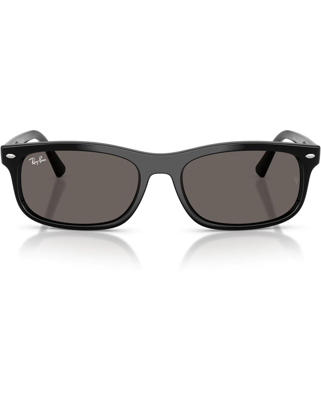 Ray-Ban Gray 0Rb2224 Rectangle Sunglasses