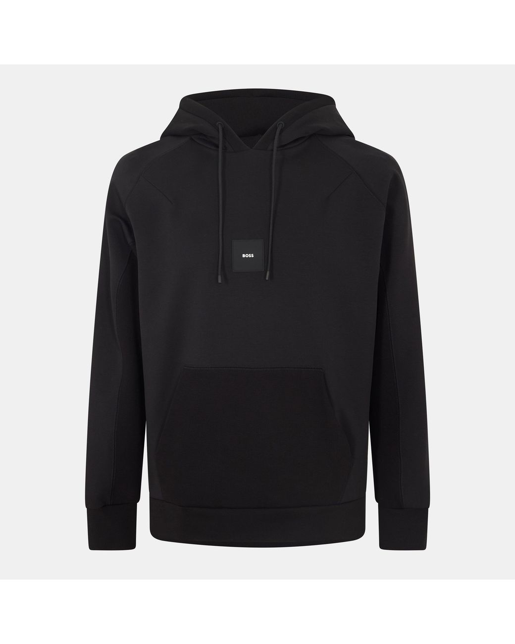 Boss Rib Design BOSS Hbg Soody Rib Design Hoodie in Black for Men | Lyst UK