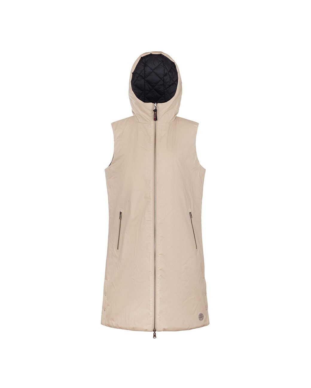 Museum Natural Reversible Sleeveless Gilet