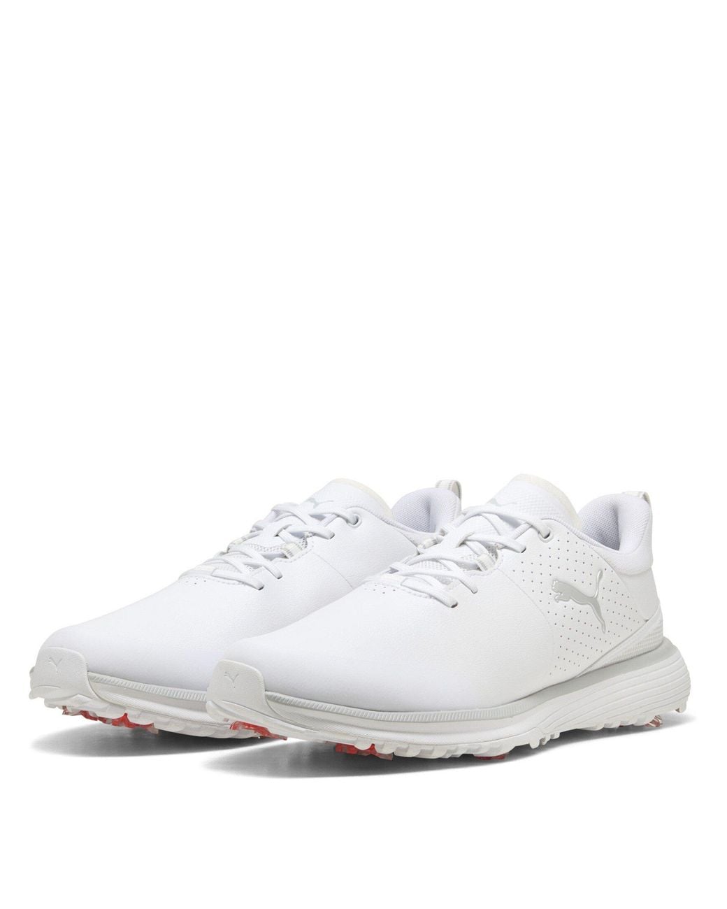 PUMA White Fusion Grip St Spiked Golf Shoes for men
