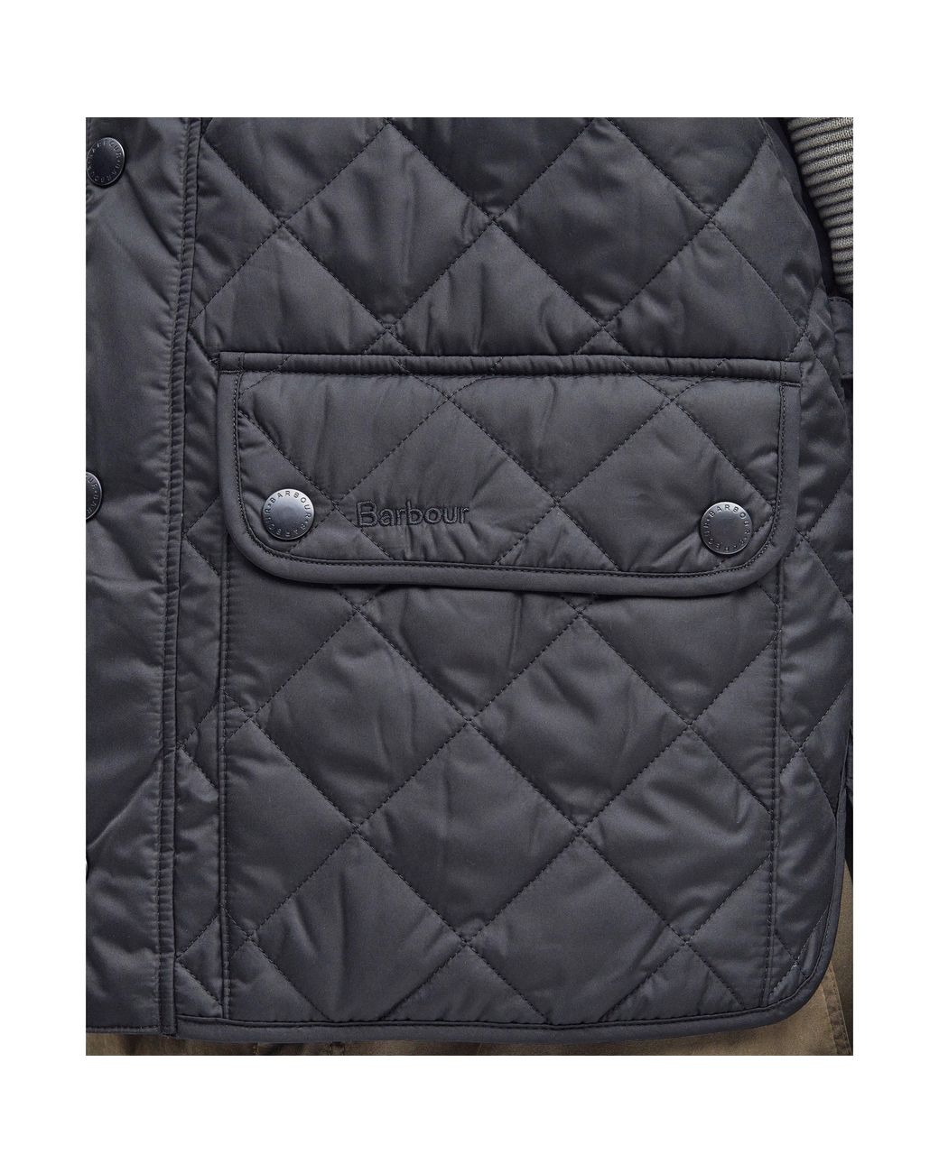 Barbour Blue Lowerdale Diamond-Quilted Gilet for men