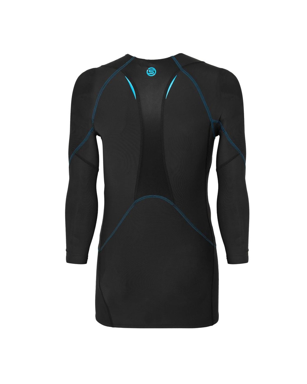 Skins Coldblack Long Sleeve Performance Gym Top for men
