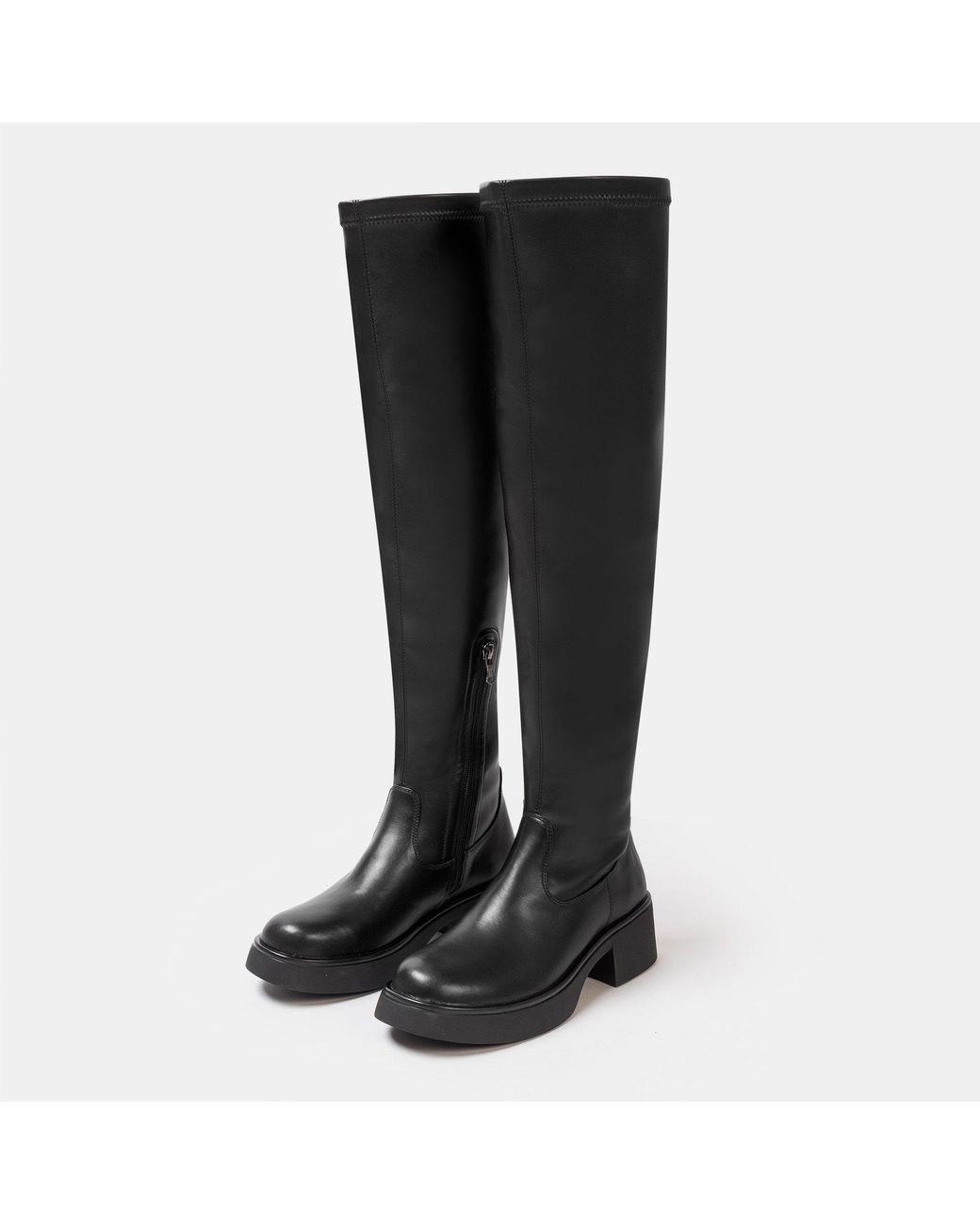 Miso Black Over The Knee Ladies Boots