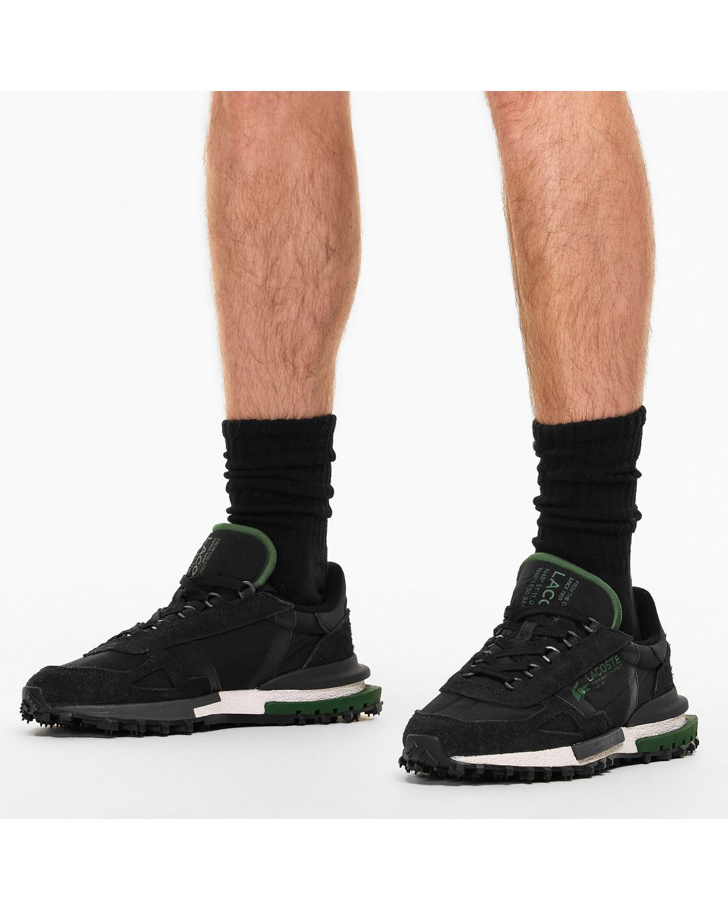 Lacoste Black Elite Active Trainers for men