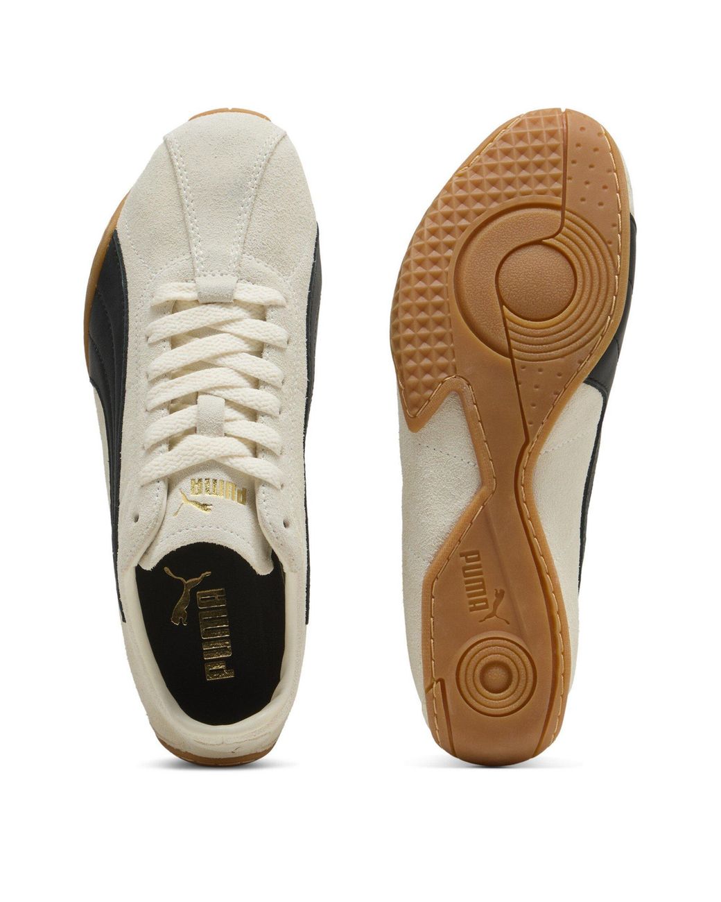 PUMA White K-Street Sneakers