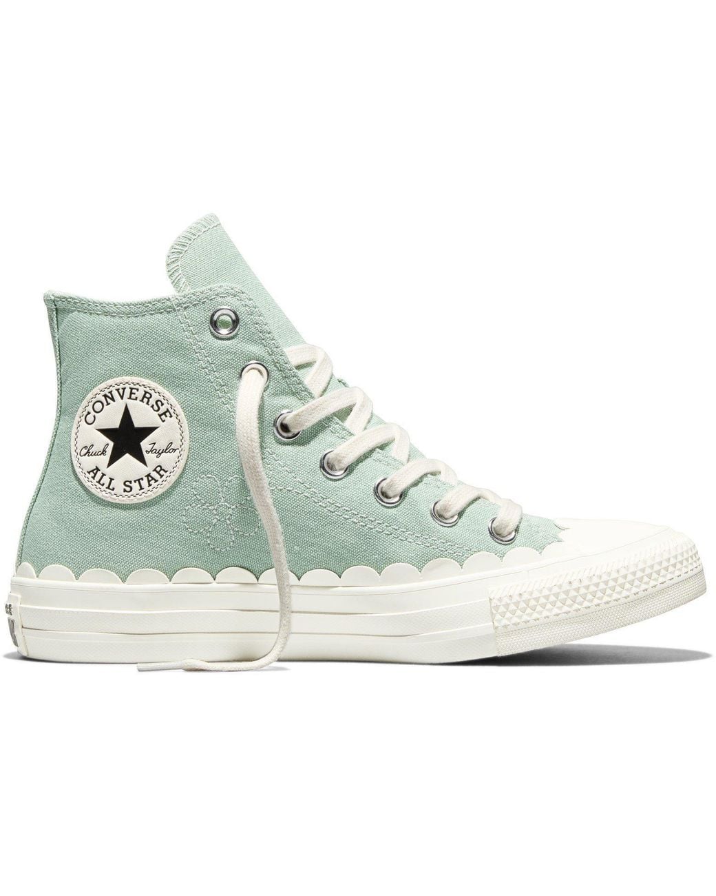Converse Blue Canvas High-Top Trainers