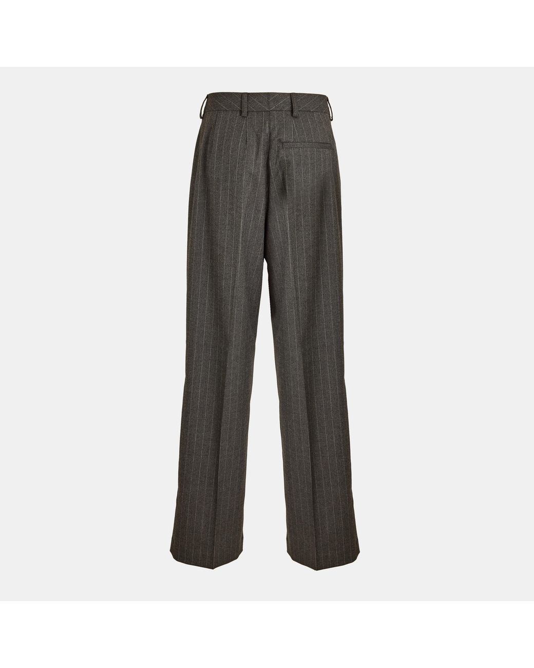 JJXX Gray Brushed Tailored Straight Leg Trouser