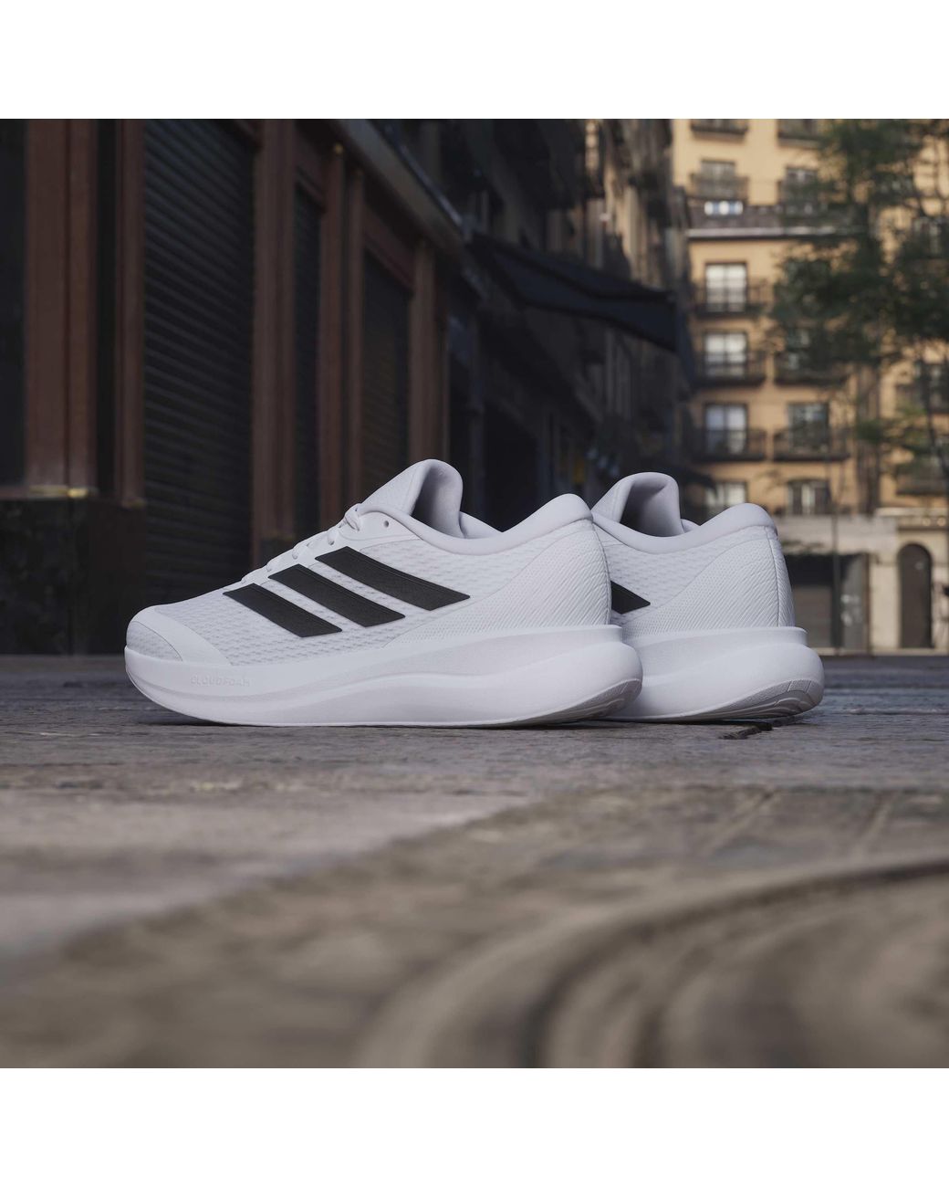 Adidas White Runfalcon Sneakers for men