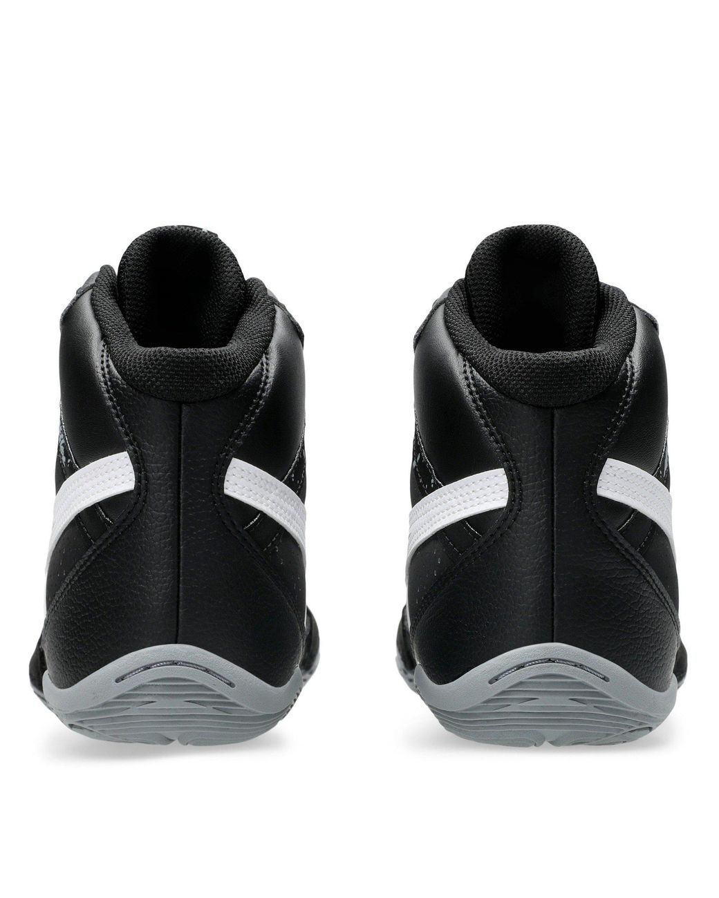 Asics Black Matflex Mid Cut Boxing Boot for men