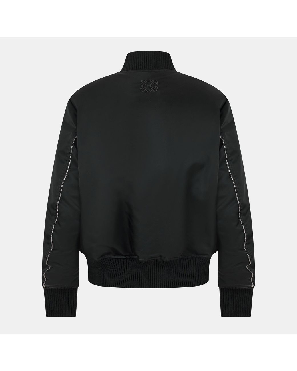 Off-White c/o Virgil Abloh Black Off Off Emb Bomber for men