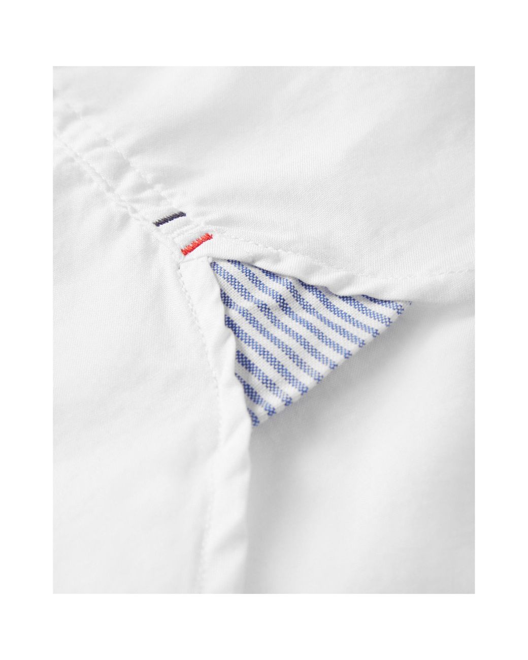 Tommy Hilfiger White Core Flex Long Sleeve Poplin Shirt for men
