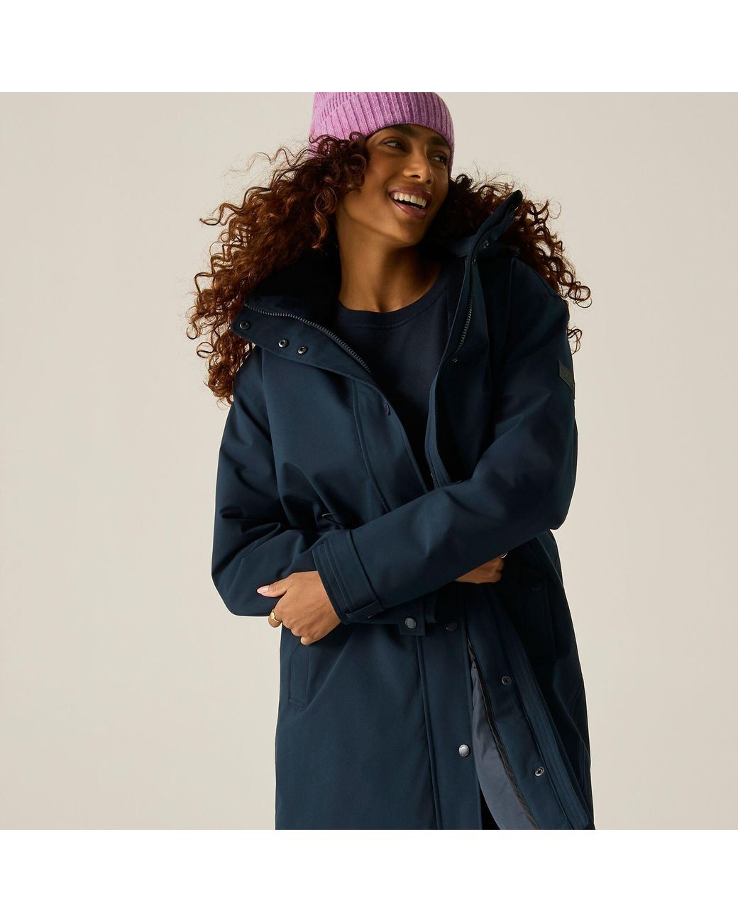 Regatta Blue Yasira Waterproof Jacket