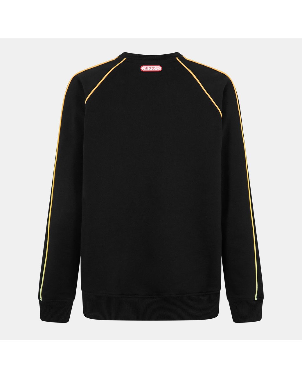 Casablanca Black Gradient Crew-Neck Relaxed Fit Sweatshirt for men