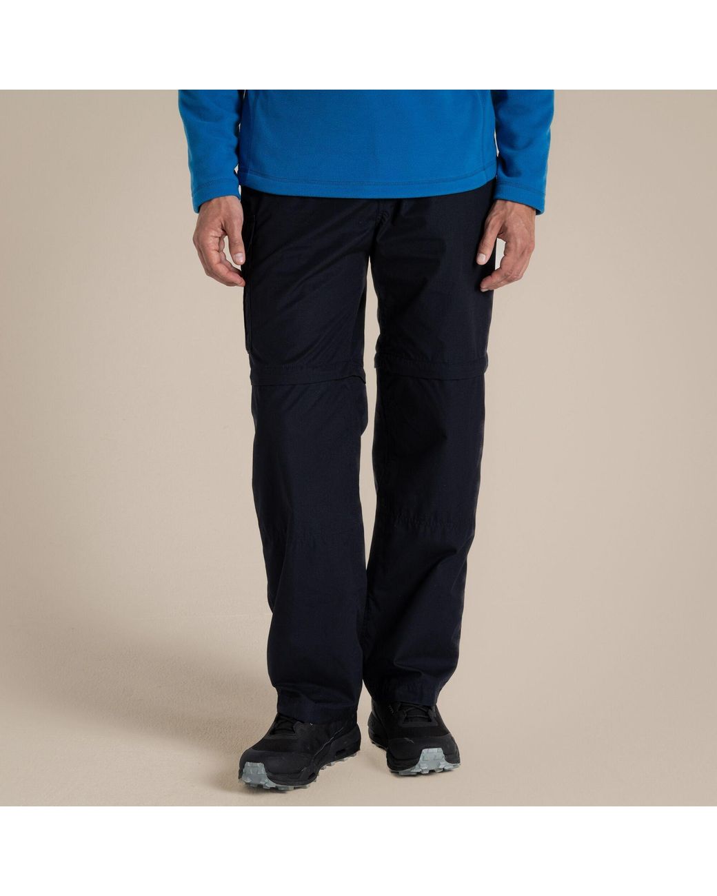 Craghoppers Blue Kiwi Convertible Water-Repellent Trousers for men