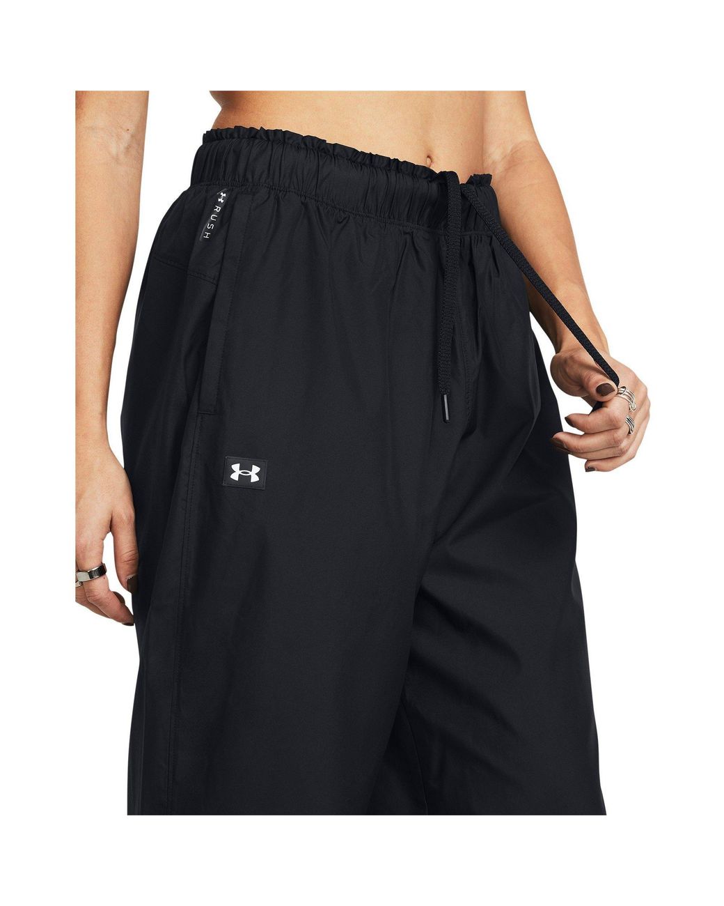Under Armour Blue Rush Woven Tracksuit Bottoms