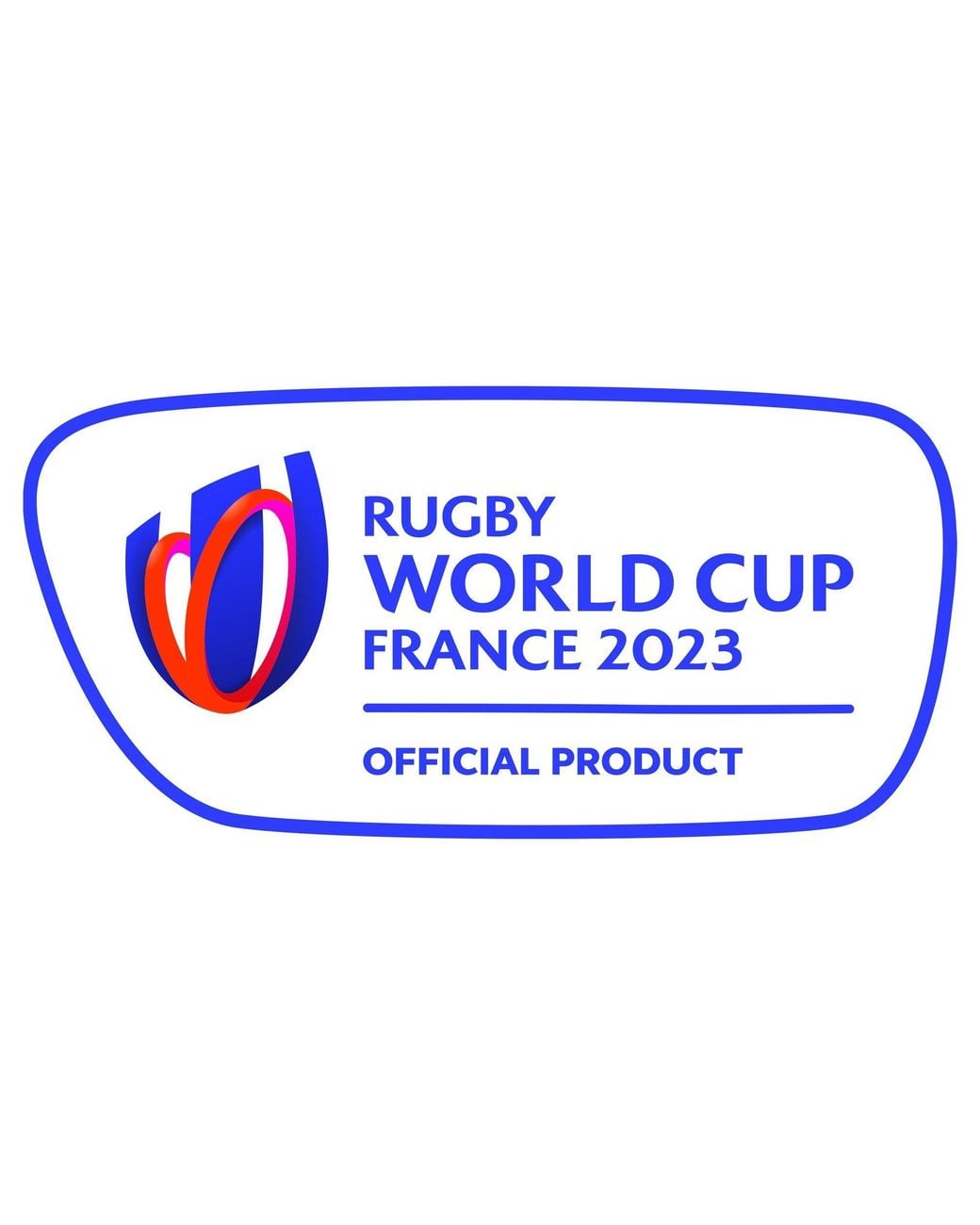 MACRON Blue Rugby World Cup Bordeaux T-Shirt 2022/2023 for men
