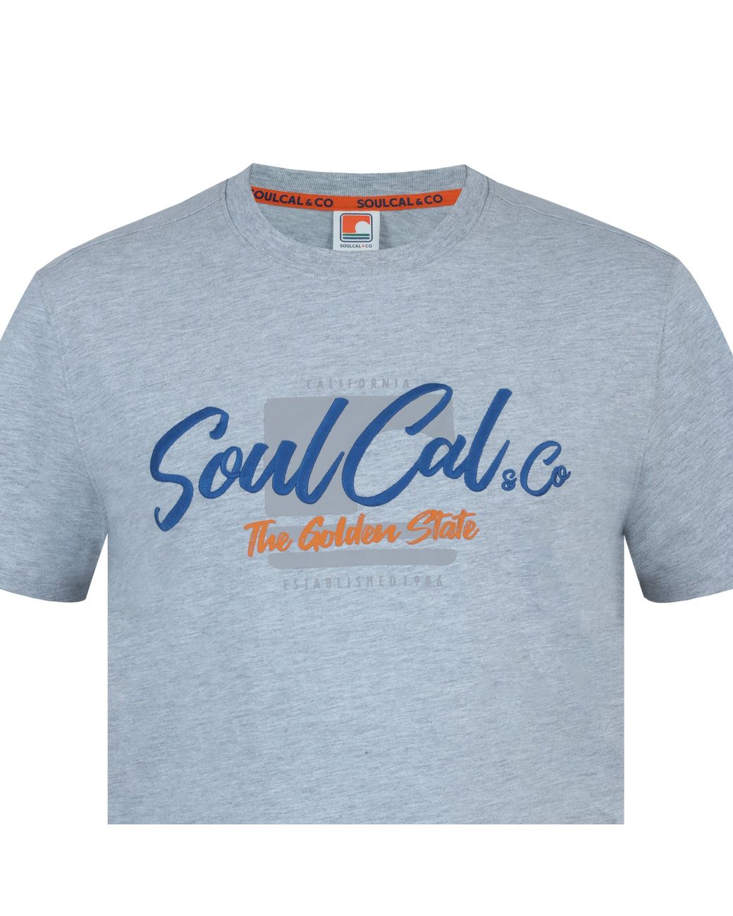 SoulCal & Co California Blue Graphic Print T-Shirt for men