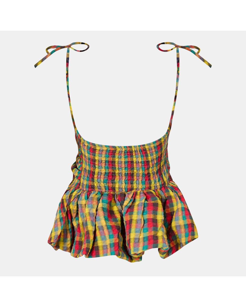 Amy Lynn Green Sabrina Peplum Top