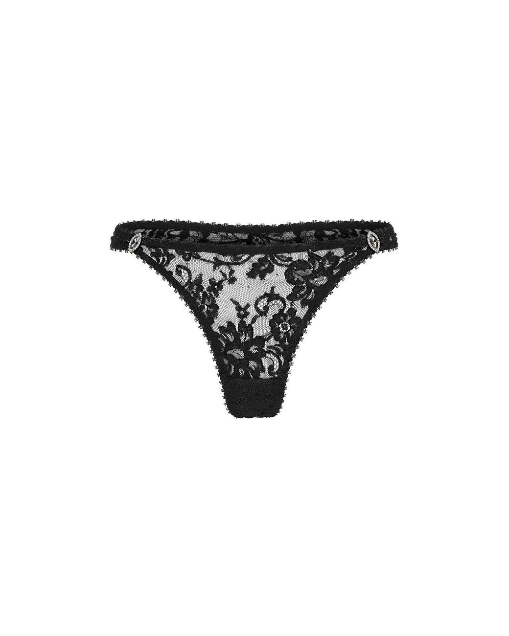 Agent Provocateur Black Jewlie Thong